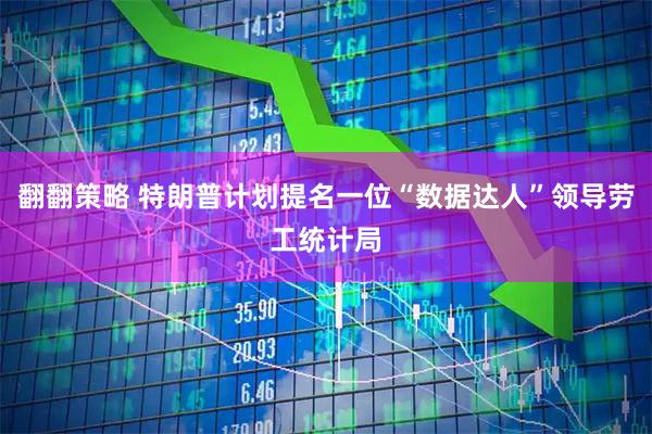 翻翻策略 特朗普计划提名一位“数据达人”领导劳工统计局