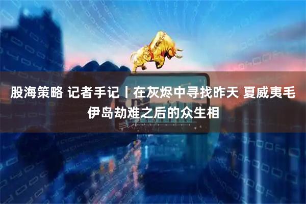 股海策略 记者手记丨在灰烬中寻找昨天 夏威夷毛伊岛劫难之后的众生相